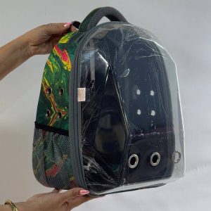 کوله حمل حیوانات آبرنگی با طرح خاص از نمای کناری