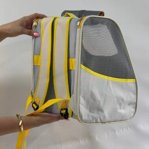 کوله حمل حیوانات آبرنگی با طرح خاص از نمای کناری