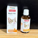 بطری قطره مولتی ویتامین گربه بیفار