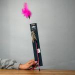 چوب بازی گربه مرواریدی Dougez صورتی