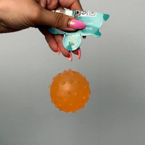 توپ توپر خاردار دندانی سگ برای بازی و جویدن