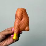 مرغ بریان صدادار سگ بدون سر با طراحی فانتزی