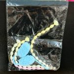 سری یدک چوب گربه آبی رنگ طرح کرم