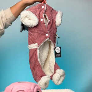 سرهمی سگ زمستانی کبریتی تدی مدل BOBO سایز XL
