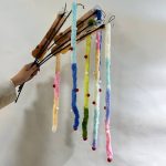 چوب بازی گربه دم بلند در ۶ رنگ