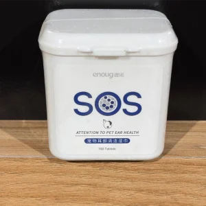 دستمال مرطوب گوش حیوانات Enoug 100 عددی