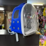 کوله حمل پت حبابی پارچه ای رنگ آبی