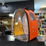 کوله حمل پت حبابی پارچه ای رنگ نارنجی